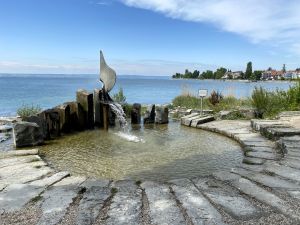 an der Schiffslandestelle - Bild 15: Ferienwohnung Mehl in Immenstaad/Bodensee - mit Panorama-See- u. Alpenblick
