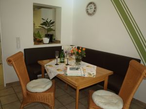 Unser Esszimmer für gemütliches zusammen sein - Bild 2: Ferienwohnung am Moosweiher