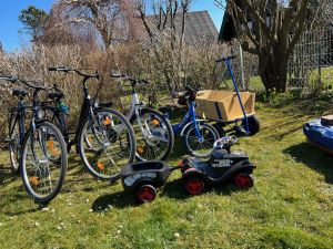 Unser Fuhrpark um die Gegend zu erkunden. - Bild 24: Ferienhaus Muschelsucher in Damp an der Ostsee