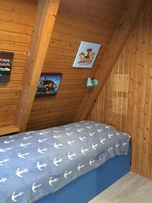 Einzelbett im Kinderzimmer - Bild 11: Ferienhaus Muschelsucher in Damp an der Ostsee