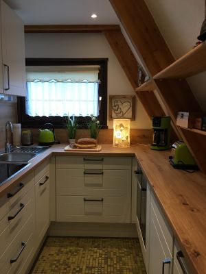 Die gemütliche toll ausgestattete Küche - Bild 21: Ferienhaus Muschelsucher in Damp an der Ostsee