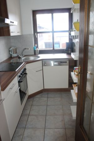 Mit neuer Spülmaschine - Bild 9: Ferienwohnung Seidenschwann, Urlaub unter der Zugspitze