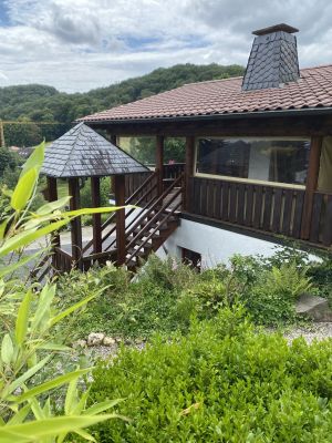 Bild 1: Blockhaus Urlaub im Westerwald Helmerother Blockhäusl